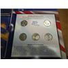 Image 2 : 2002 US 50 STATE QUARTERS & EURO COIN COLLECTION CONTAINS: ALL 5-2002 50 STATE QUARTERS AND A EURO F