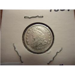 1837 CAPPED BUST DIME EXTRA FINE 2015 REDBOOK RETAIL IS $300.00