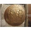 Image 2 : US MINT LIST MEDAL #648 3" BRONZE BENJAMIN FRANKLIN, ORIGINAL MINT PACKAGING, SEALED