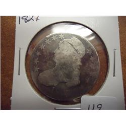 1827 CAPPED BUST HALF DOLLAR