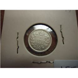 1894 CANADA SILVER 5 CENTS