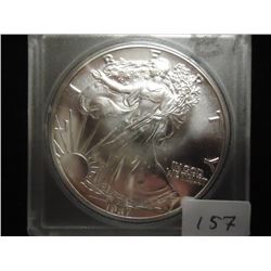 1987 AMERICAN SILVER EAGLE UNC