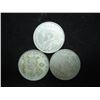 Image 2 : 1917,1918 &1919 CANADA SILVER 25 CENTS