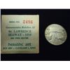 Image 1 : 1959 ST. LAWRENCE SEAWAY SILVER COMMEMORATIVE MEDALLION III UNC HERALDIC ART, ORIGINAL PACKAGING