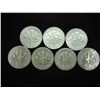 Image 2 : 7 ASSORTED SILVER ROOSEVELT DIMES