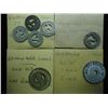 Image 1 : 7 ASSORTED TRANSPORTATION TOKEN & TAX TOKENS 4-POUGHKEEPSIE & WAPPINGERS FALLS TRANSPORTION, SAN DIE