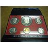 Image 1 : 1977 US PROOF SET (WITH BOX) CASE IS CRACKED