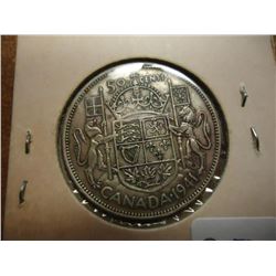 1941 CANADA SILVER 50 CENT