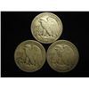 Image 2 : 1940,43 & 1944-D WALKING LIBERTY HALF DOLLARS