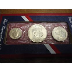 1976-S US BICENTENNIAL SILVER UNC SET ORIGINAL US MINT PACKAGING