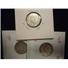 Image 2 : 1940,41 & 1942 NEWFOUNDLAND SILVER 10 CENTS