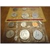 Image 2 : 1960 SILVER US MINT SET (UNC) P/D (WITH ENVELOPE)