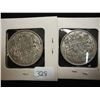 Image 2 : 1943 & 1944 CANADA SILVER 50 CENTS
