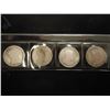 Image 2 : 1902,02,03 & 1905 CANADA SILVER 25 CENTS