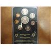 Image 2 : 1990 SWITZERLAND PROOF SET 8 COINS WITH SILVER ORIGINAL MINT PACKAGING
