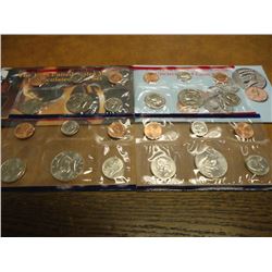 1994 & 1995 US MINT SETS P/D (WITH ENVELOPES)