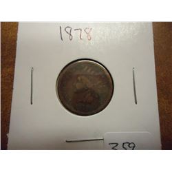 1878 INDIAN HEAD CENT (SEMI-KEY)