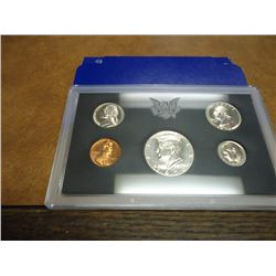 1970 US PROOF SET WITH BOX, 40% SILVER JFK HALF