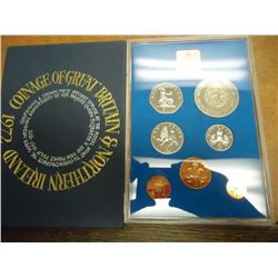 1972 GREAT BRITAIN AND NORTHERN IRELAND PROOF SET WITH BOX
