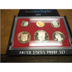 1982 US PROOF SET (WITH BOX)