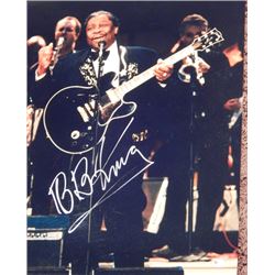 BB King Signed 16x20 Photo Global