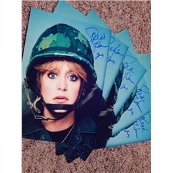 Lot of 5 Goldie Hawn "Private Benjamin" Signed 11x14 Photos
