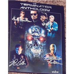 Terminator Anthology Signed 11x14 Photo