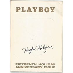 Hugh Hefner Signed Playboy