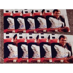 Lot of 10 Burt Reynolds "Longest Yard" Signed 8x10 Photos
