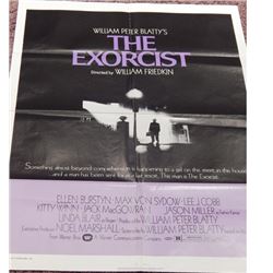 Original 27x40 "Exorcist" Movie Promotional Poster