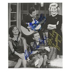 Dick Van Dyke Show Cast Signed 8x10