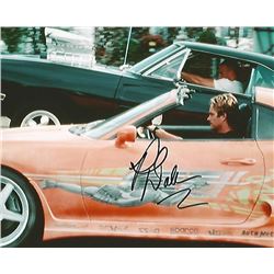 Paul Walker Signed 8x10 Photo Fast and Furious