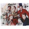 Image 1 : Land of the Giants Cast Signed 8x10 Photo With 6 Signatures
