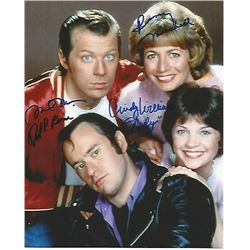 Laverne & Shirley Cast Signed 8x10 Photo