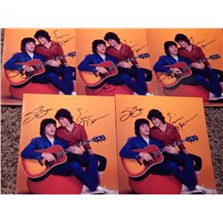 Lot of 5 Scott Baio Erin Moran Signed 8x10 Photos