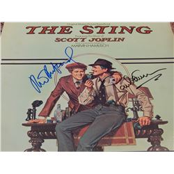 Robert Redford Paul Newman Signed Album The Sting