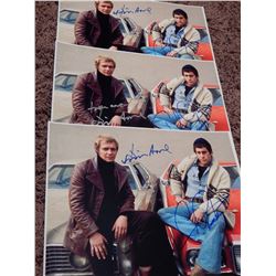 Lot of 3 David Soul Paul Michael Glaser 11x14 Photos