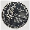 Image 3 : 1996 P OLYMPICS SILVER DOLLAR PCI PERFECT D. CAM PROOF SUPERB