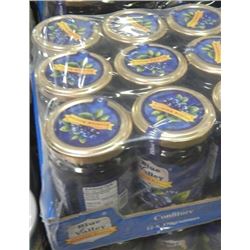 CASE BLUE BERRY JAM -6X370GM JARS - BB UNKNOWN - PACKAGED JUNE 2015