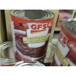 Ketchup - 2.84L Cans of Ketchup. BB unknown