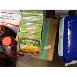CASE OF CHOP SUEY MIX - WHEAT NOODLE SAUCE EACH CASE CONTAINS 24 X 50 GRAM PACKAGES.  RETAIL APPROX.