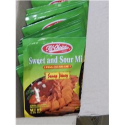 CASE OF SWEET SOUR MIX - CASE CONTAIN 24 X 50 GRAM PACKAGES. . - RETAIL APPROX. $50