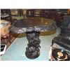Image 3 : BURL TABLE WITH BURL BASE