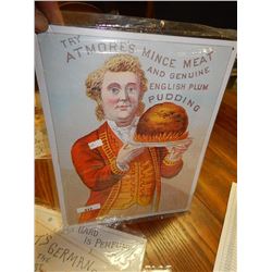 TIN SIGNS - NEW - ADVERTISING REPLICA - 11"X14"