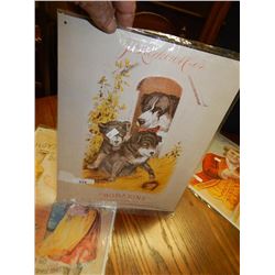 TIN SIGNS - NEW - ADVERTISING REPLICA - 11"X14"