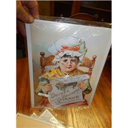 TIN SIGNS - NEW - ADVERTISING REPLICA - 11"X14"