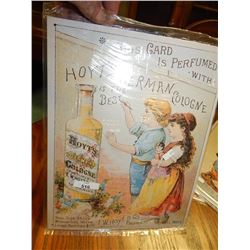 TIN SIGNS - NEW - ADVERTISING REPLICA - 11"X14"