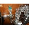Image 1 : PINWHEEL CRYSTAL CANDLE HOLDERS - 2