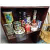 Image 2 : SHELF OF COLLECTABLE TINS  - LOTS