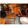 Image 2 : VINTAGE PRESS BACK ARM CHAIR